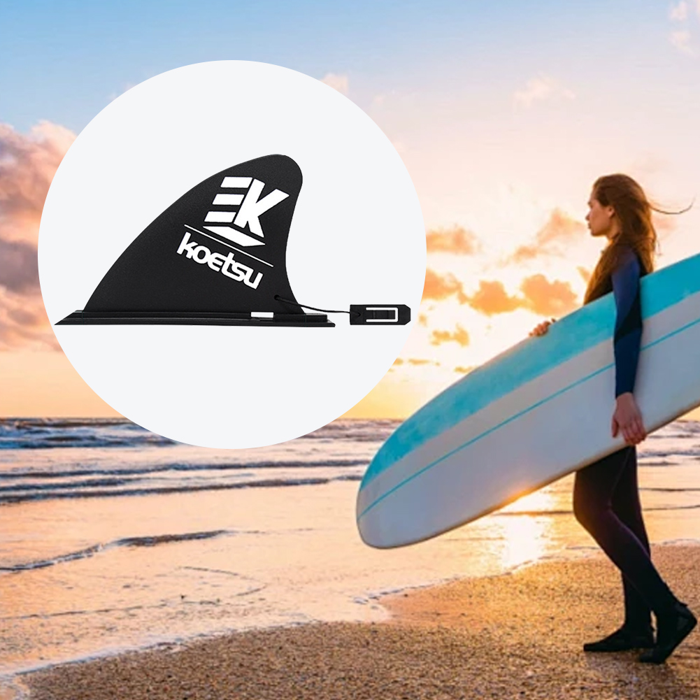 thumbnail image 4 of Aleta de tabla de remo de liberación rápida aleta de Longboard desmontable para tabla de surf larga, 4 of 9