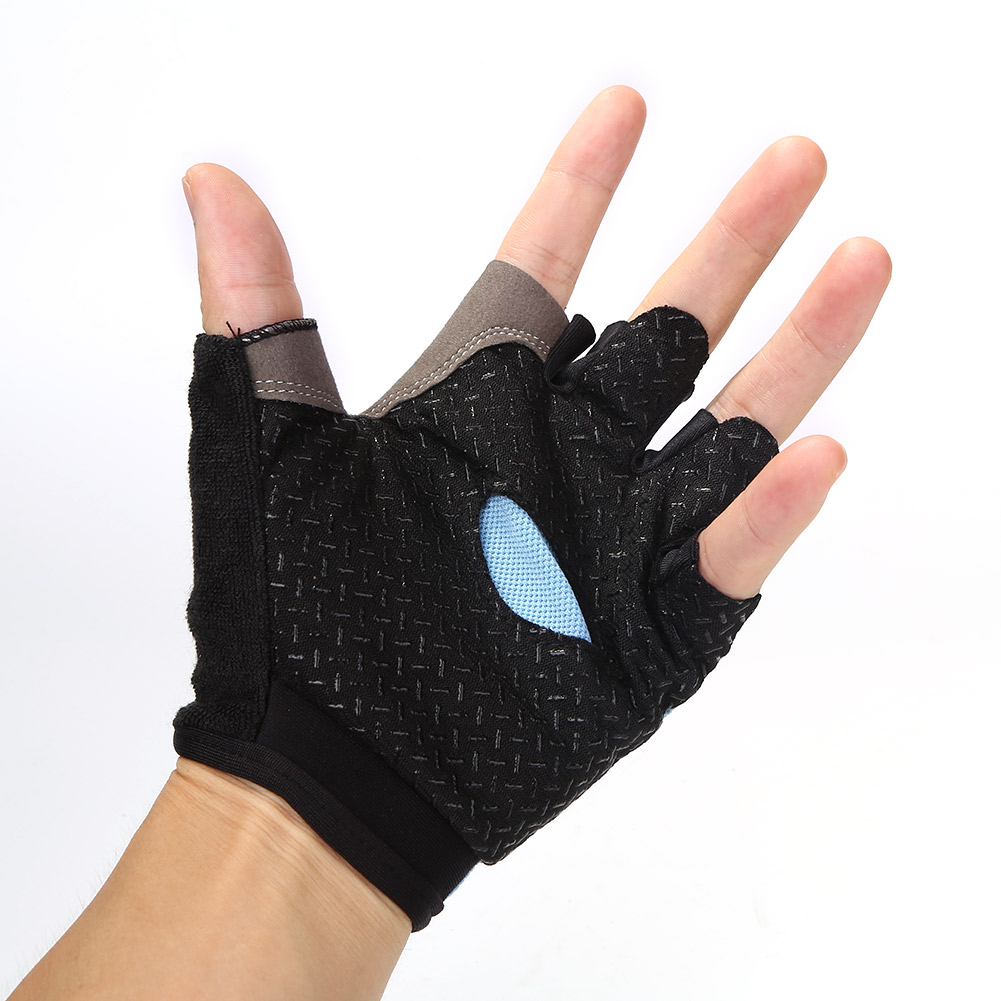 thumbnail image 2 of Guantes de ciclismo de medio dedo Antideslizante Transpirable MTB Bike Hombres Mujeres Guante deportivo, 2 of 7