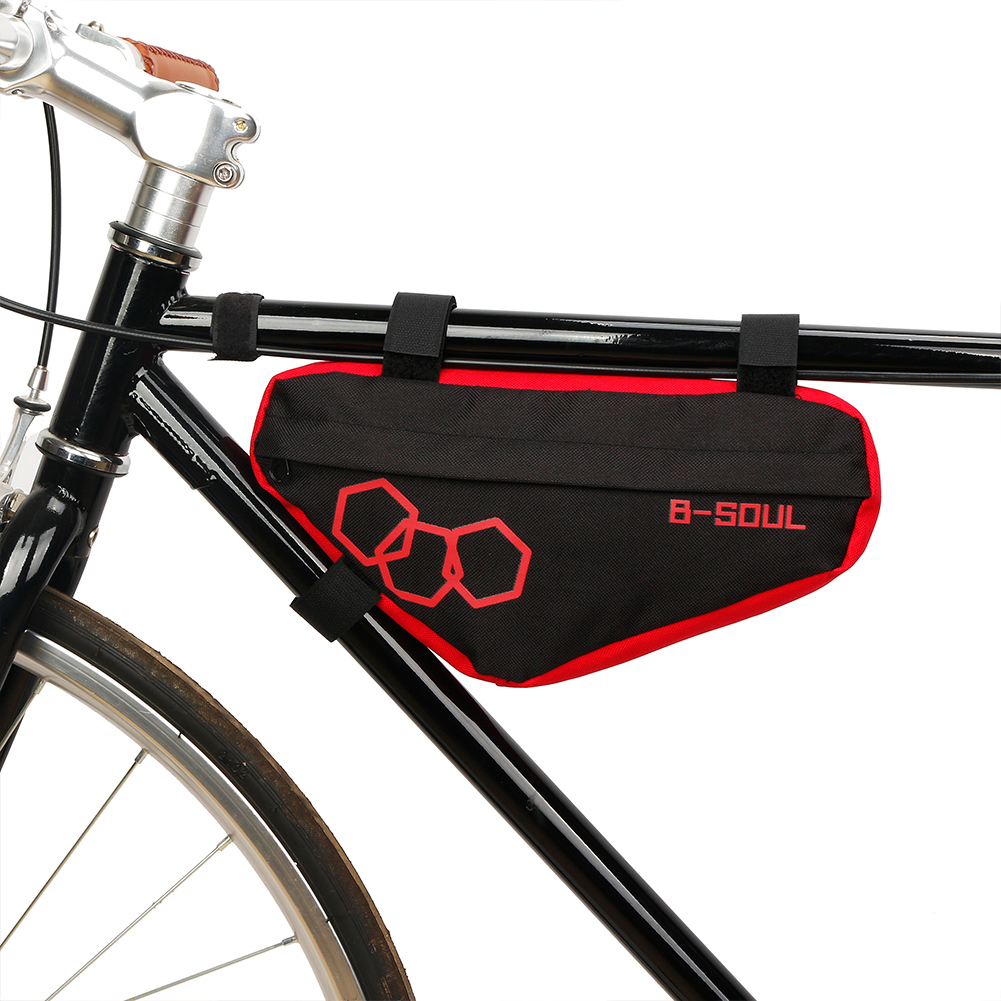 thumbnail image 5 of Bolsa de bicicleta de montaña portátil al aire libre Bolsa de cuadro colgante de tubo delantero de bicicleta triangular, 5 of 9