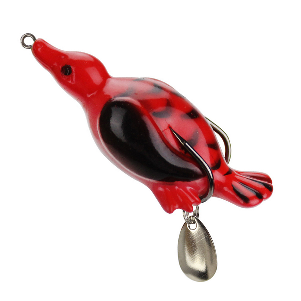 7cm 11g Pesca al aire libre Realista Wobblers Cebo Simulación Pato Señuelo de pesca